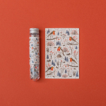 Micropuzzel roodborstje