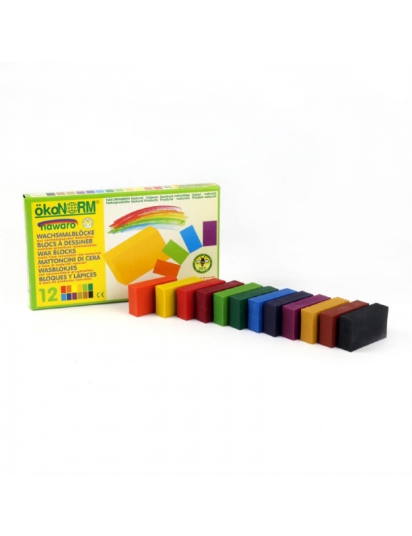 Blokkrijtjes - 12 stuks