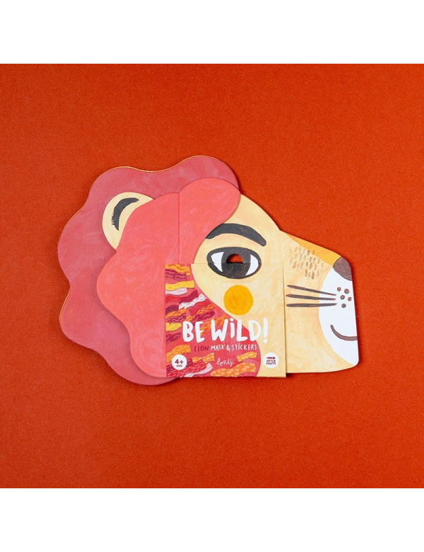 Masker: Be Wild! Leeuw